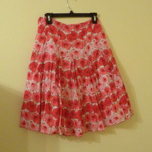 Ann Taylor floral skirt